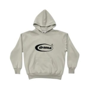 Drama Call Hoodie Oval Cloud Grey