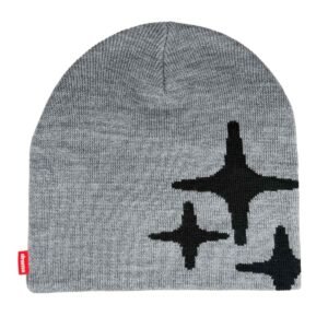 GREY N BLACK 3STA SKULLY