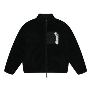 BLACK 1STA SHERPA FLEECE