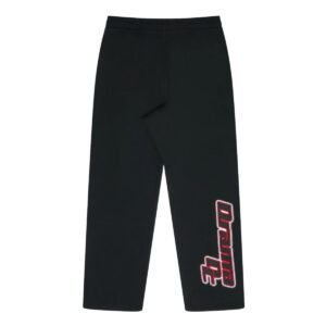 BLACK AV SPORT OPEN HEM BOTTOMS