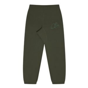 ARMY GREEN SCRIBBLE BOTTOMS