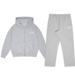 OG GREY LINE-STA ZIP UP TRACKSUIT