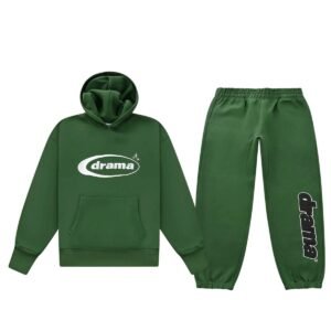 Drama Call Green White Hoodie